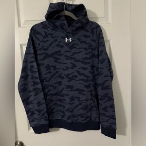 Under Armour Youth XLarge Navy Camo Hoodie